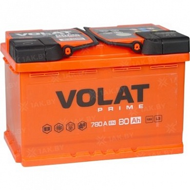 Аккумулятор VOLAT Prime (80 Ah) L+