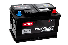 Аккумулятор Patron Plus (75 Ah) PB75-640RC