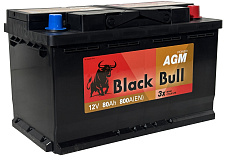 Аккумулятор BLACK BULL AGM (80 Ah) L4 (Camel Group)