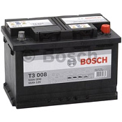 Аккумулятор Bosch T3 008 (66 Ah) 0092T30080