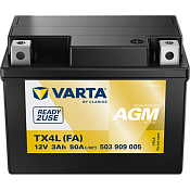 Аккумулятор Varta Powersports AGM TX4L (FA) Active (4 Ah) 503 909 005