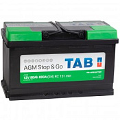 Аккумулятор TAB Stop & Go AGM (80 Ah) 213080