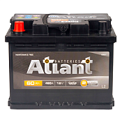 Аккумулятор Atlant Black (60 Ah) L2 L+ AB601SU