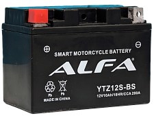 Аккумулятор ALFA (10 Ah) YTZ12S-BS
