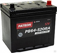 Аккумулятор Patron Asia (64 Ah) PB64-520RA
