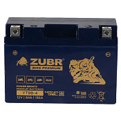 Аккумулятор ZUBR BIKE PREMIUM YT9B-4 GEL (8 Ah)