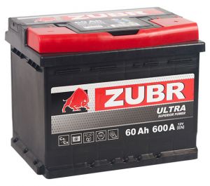 Zubr Ultra 60Ah 600A