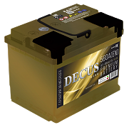 Аккумулятор Decus золото (56 Ah) L+