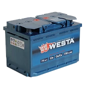 Аккумулятор Westa 6СТ-74 VL (74 Ah) L+