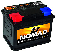 Аккумулятор Nomad 6-СТ (62 Ah) L+
