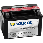 Аккумулятор Varta Powersports AGM YTX9-4/YTX9-BS (8 А·ч) 508012008