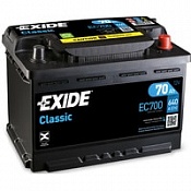 Аккумулятор Exide Classic EC700 (70 Ah)
