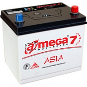 Аккумулятор A-mega Asia 6СТ-75-А3 JL (75 А·ч)