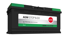 Аккумулятор Vesna AGM STOP&GO (105 Ah) 213105