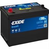 Аккумулятор Exide Excell EB705 (70 Ah) L+