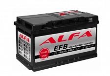 Аккумулятор ALFA EFB (100 Ah)
