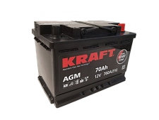 Аккумулятор Kraft AGM (70 Ah)