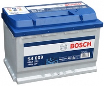 Аккумулятор Bosch S4 009 (74 Ah) L+ 0092S40090