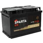 Аккумулятор SPARTA +EFB (75 Ah)